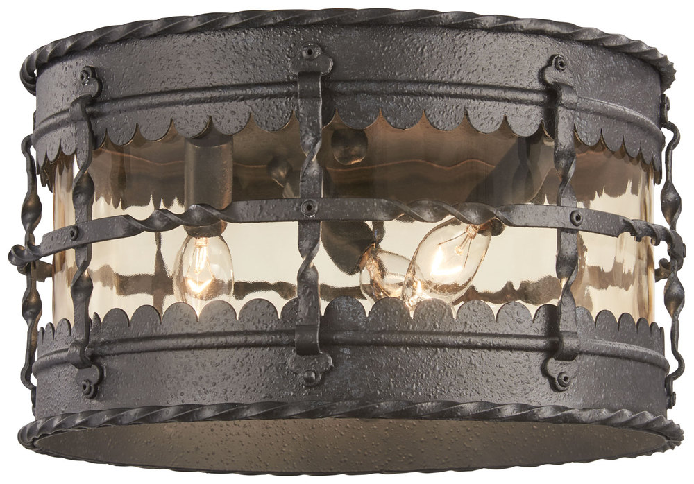 MallorcaÃ¢â€žÂ¢ - 3 Light Outdoor Flush Mount