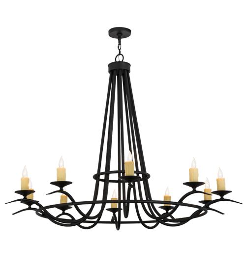 60"W Octavia 10 LT Chandelier