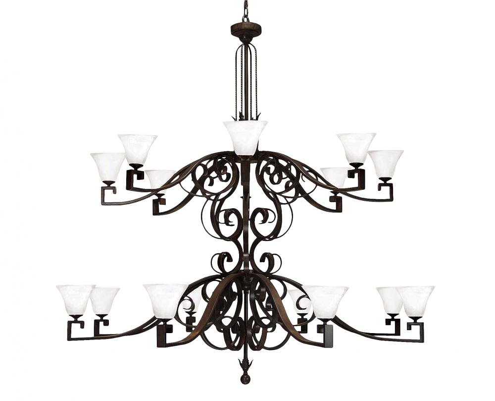 72" Wide Noah Chandelier