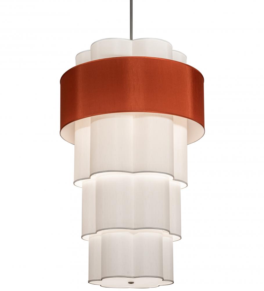 36" Wide Cilindro 4 Tier Textrene Pendant