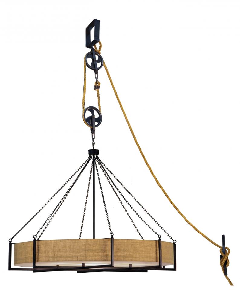 78"W Cilindro Bartlett Inverted Pendant