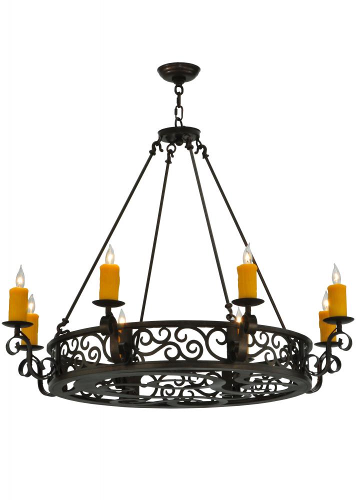 42" Wide Delano 8 Light Chandelier