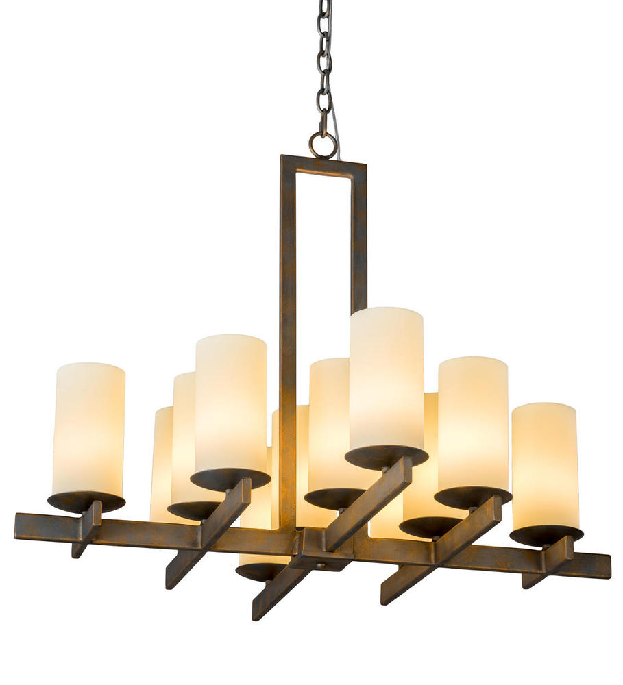 36" Wide Dante 12 Light Chandelier..