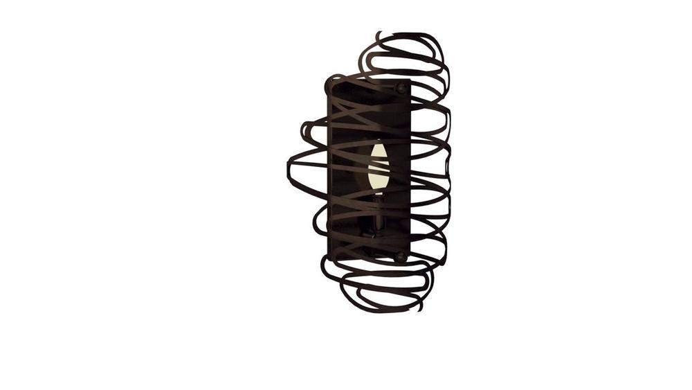 10" Wide Cyclone Wall Sconce