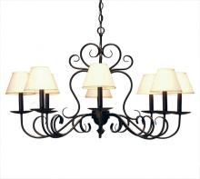 2nd Avenue Designs White 118012 - 36" Wide Corrina 8 Light Chandelier