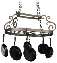 2nd Avenue Designs White 118361 - 38"L Neo Pot Rack