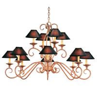 2nd Avenue Designs White 120345 - 48" Wide Quinton 12 Light Chandelier