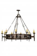 2nd Avenue Designs White 146062 - 60"W Toscano 10 LT Chandelier