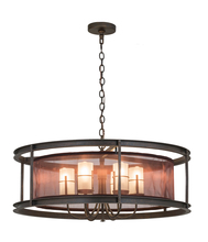 2nd Avenue Designs White 169088 - 36" Wide Cordoba 6 Light Pendant