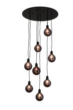 2nd Avenue Designs White 171526 - 28"W Bola 8 LT Cascading Pendant