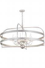 2nd Avenue Designs White 192243 - 48"W Aldari 12 LT Chandelier