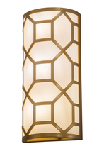 2nd Avenue Designs White 193033 - 8"W Cilindro Mosaic Wall Sconce