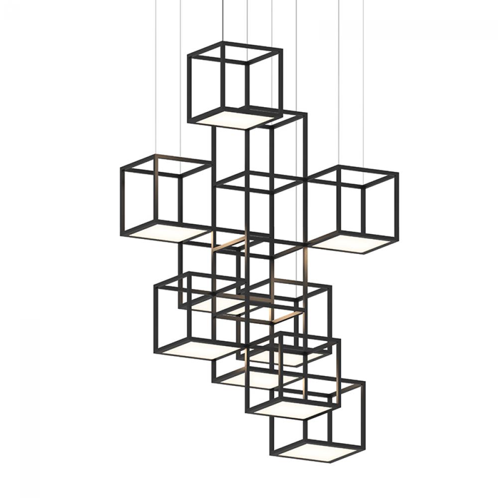 9-Light Vertical LED Pendant