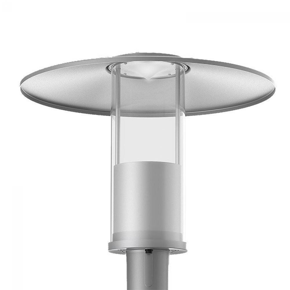 TOP-HAT GARDEN POST-TOP SELECTABLE 12/20/30/40W 30/40/50K, 2-3/8 POLES, 85D BEAM, GY