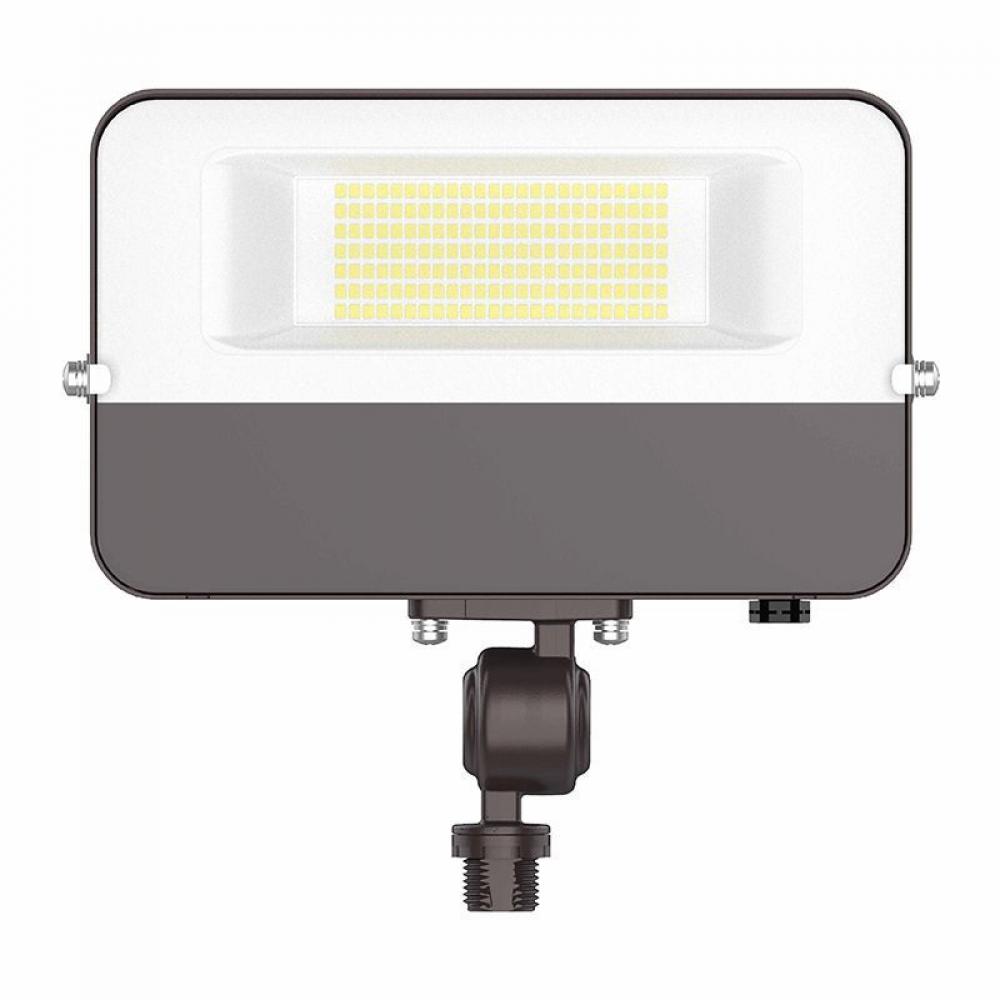 COMPACT FLOOD LIGHT 50W 120V 1600LM, ADJ. 30/40/50K, KNUCKLE