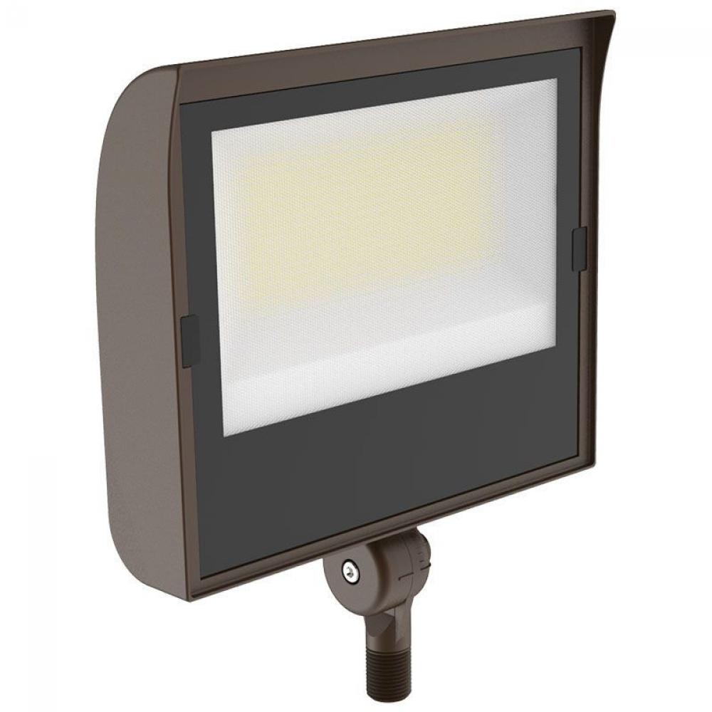 BUILDER SERIES FLOOD LIGHT ADJUST 50/80/100W TUNE 30/40/50K 140LM/W PHOTOCELL, 1/2in KNUCKLE