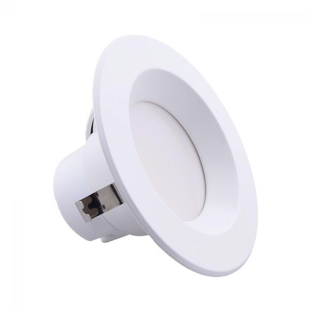 4in SMOOTH COMPOSITE RECESSED TRIM 5CCT 27/30/35/40/50K, POWER ADJ. 13/10/8W