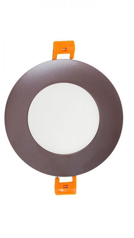 4"" ROUND LED ULTRA SLIM RECESSED LIGHT , MULTI COLOR TEMP