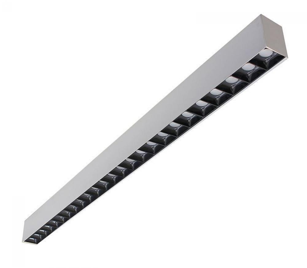 4FT 2in MICRO OPTIC LINEAR LIGHT, 40W 4000LM 3CCT 35/40/50K, WHT/BLK