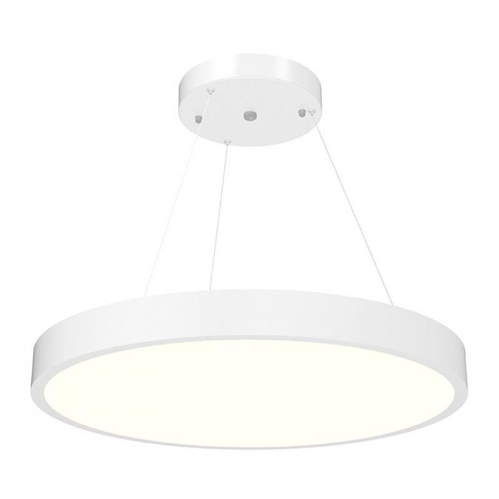 LED ARCHITECHTURAL 48in ROUND SUSPENDED MCTP 80/60/100W 3CCT 30/35/40K 10FT