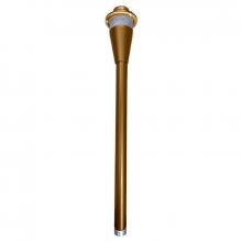 Westgate MFG C1 AA-STEM-22-RGBW-PB-AZ - 22in AA SERIES PATH LIGHT STEM RGBW PUSH BUTTON, ANTIQUE BRASS