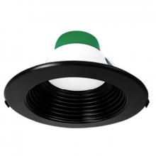 Westgate MFG C1 CRLE8-TRM-BK - BUILDER SERIES SNAP-IN COMM. RECESSED LIGHT 8in BLACK TRIM+RING SET