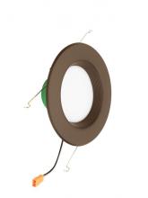 Westgate MFG C1 RDL6-BF-MCT5-ORB - 15W, 1250 LM, MULTI COLOR TEMP , ETL , OIL-RUBBED BRONZE