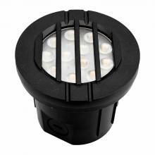 Westgate MFG C1 WLL-106-30K-BK - INTEGRATED LED WELL LIGHT LOUVER 12-24V AC/DC 6W 30K - BLACK