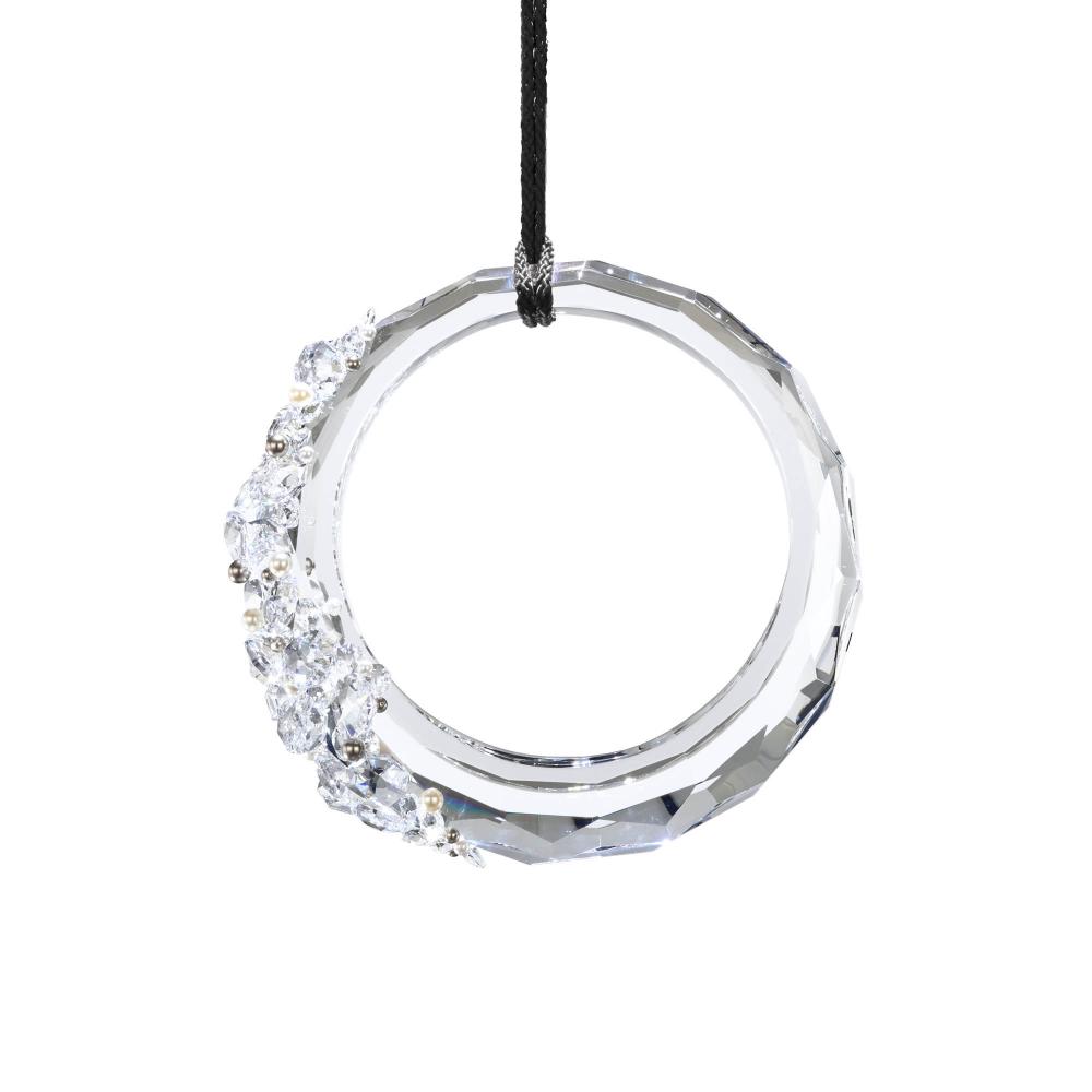 Serenity 12in LED 3000K/3500K/4000K 120V-277V Mini Pendant in Polished Chrome with Clear Radiance