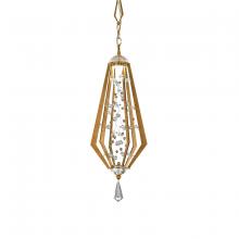 Schonbek Forever SJ6726-22PTSR - Eternity 27in LED 3000K/3500K/4000K 120V-277V Mini Pendant in Heirloom Gold with Clear Radiance Cr