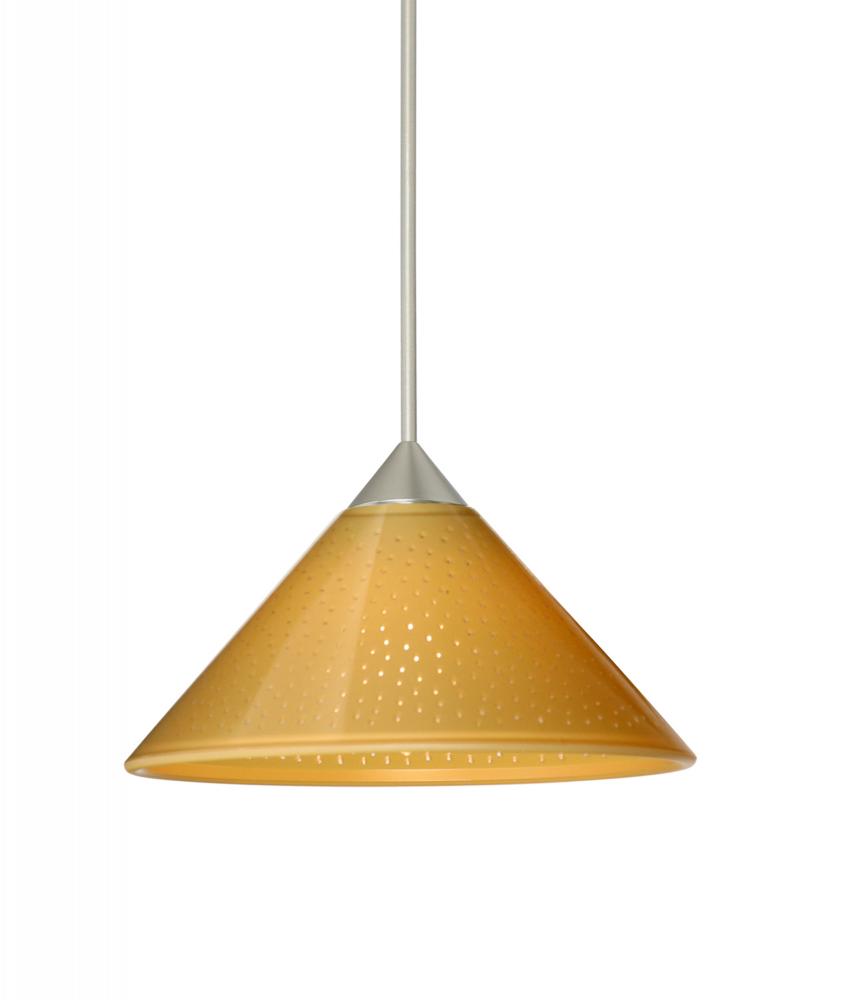 Besa Pendant Kona Satin Nickel Mango Starpoint 1x5W LED