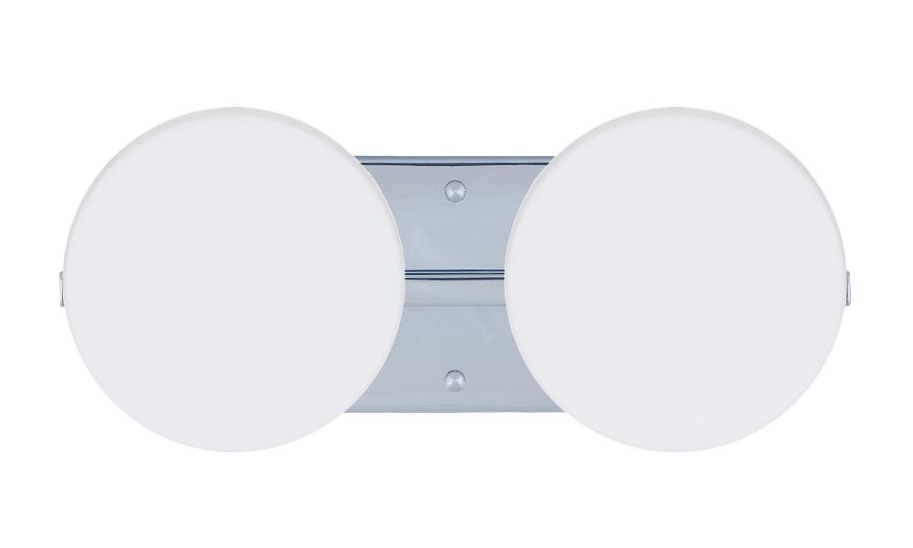 Besa Wall Ciro Chrome Opal Matte 2x50W G9