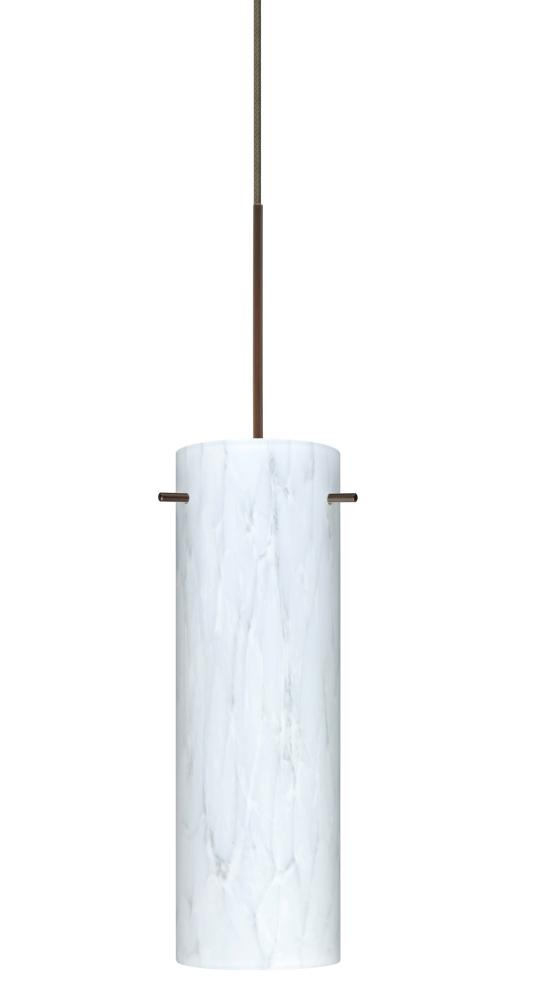 Besa Copa Pendant, Carrera, Bronze, 1x50W Halogen