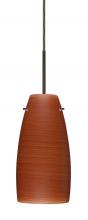 Besa Lighting 1JT-1512CH-BR - Besa Tao 10 Pendant Bronze Cherry 1x100W Medium Base