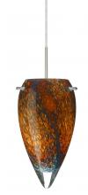 Besa Lighting 1JT-4125CE-LED-SN - Besa Juli LED Pendant Ceylon Satin Nickel 1x9W LED