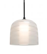 Besa Lighting 1JT-MITZI7FR-LED-BK - Besa Mitzi 7 Cord Pendant