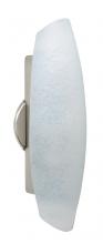 Besa Lighting 2728ST-LED-SN - Besa Wall Aero 16 Satin Nickel Stucco 1x5W LED