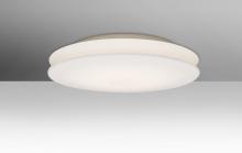 Besa Lighting AURA1607C-LED - Besa, Aura 16 Ceiling, Opal Matte, 1x20W LED