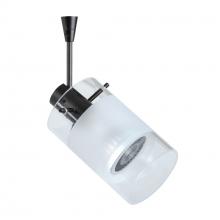 Besa Lighting SP-6524EC-LED-BK - Besa, Scope Spotlight, Clear/Frost, Black Finish, 1x7W LED