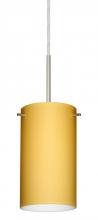 Besa Lighting 1BT-4404VM-HAL-SN - Besa Stilo 7 Pendant Satin Nickel Vanilla Matte 1x40W G9