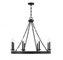 Savoy House 1-4404-8-89 - Seville 8-Light Chandelier in Matte Black