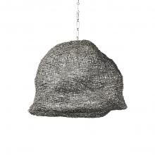 Palecek 2731-79 - Andorra Wicker Pendant Large Grey