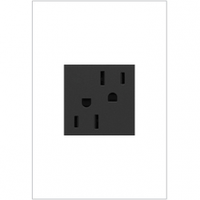 Legrand ARTR152G4 - adorne® 15A Dual Tamper-Resistant Outlet, Graphite