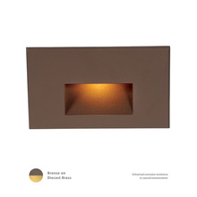 WAC US WL-LED100-AM-BBR - LEDme® Horizontal Step and Wall Light