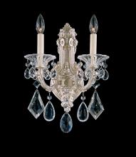 Schonbek 1870 5070-23 - La Scala 2 Light 120V Wall Sconce in Etruscan Gold with Heritage Handcut Crystal