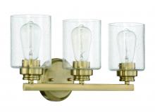 Craftmade 50503-SB - Bolden 3 Light Vanity in Satin Brass