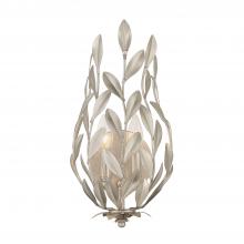 Crystorama 561-SA - Broche 1 Light Antique Silver Sconce