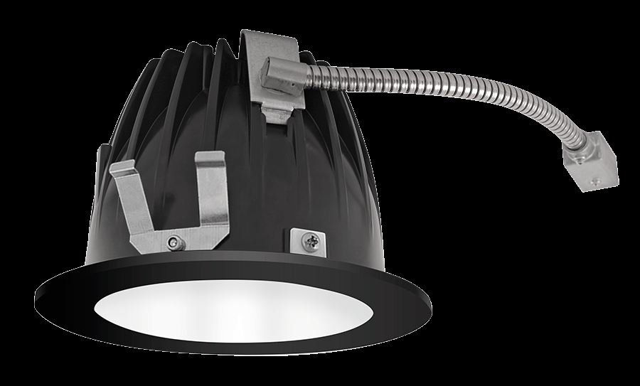 RECESSED DOWNLIGHTS 12 LUMENS NDLED4RD 4 INCH ROUND UNIVERSAL DIMMING 80 DEGREE BEAM SPREAD 4000K