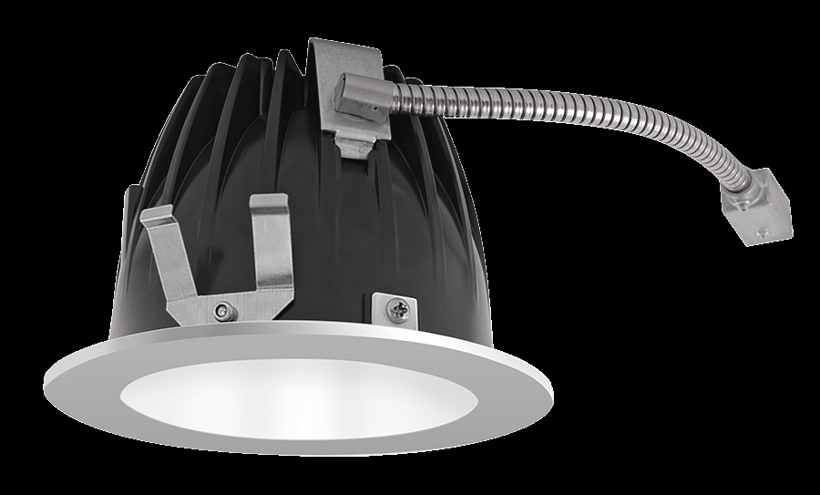 RECESSED DOWNLIGHTS 12 LUMENS NDLED4RD 4 INCH ROUND UNIVERSAL DIMMING 80 DEGREE BEAM SPREAD 4000K