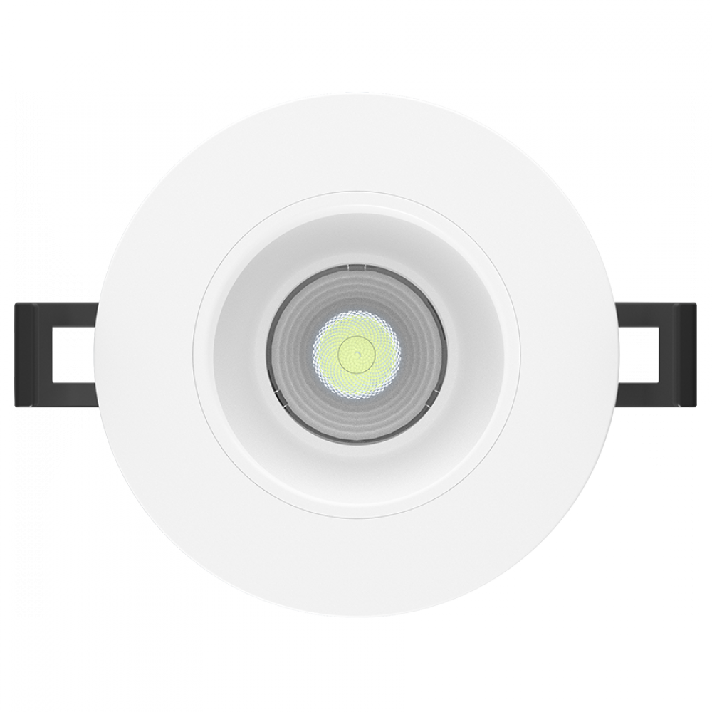 3" RECESSED 15W 1000LM 90 CRI 5CCT TRIAC 120V ROUND WHITE SMOOTH